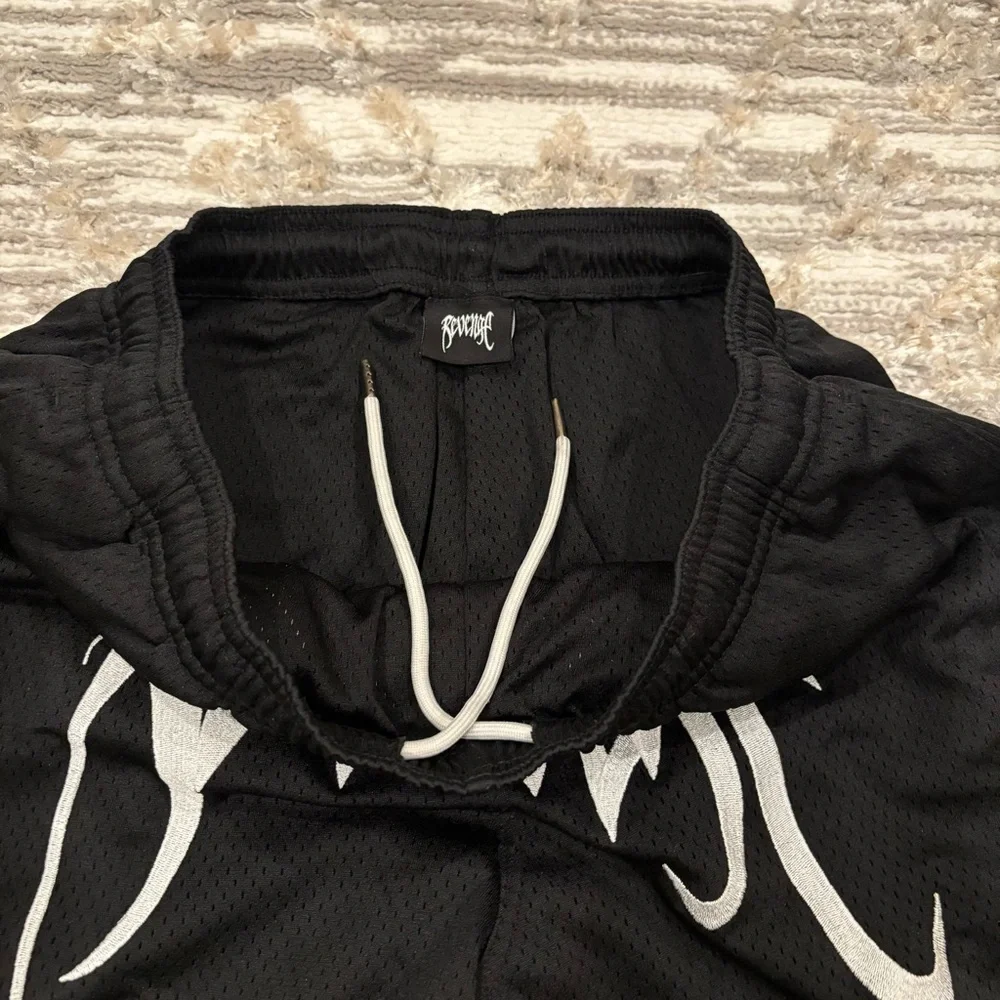Revenge Embroidered Big Logo Mesh Shorts Men’s Medium Rare XXTentacion - Picture 4 of 10